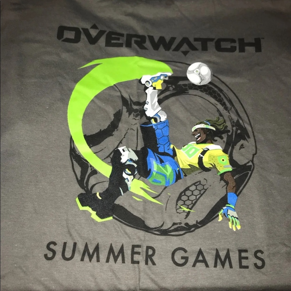 Overwatch Lucio summer games t-shirt